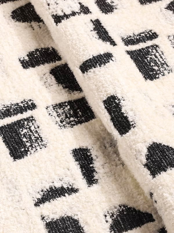 MILAN Artistic Geometric Jacquard tkanina